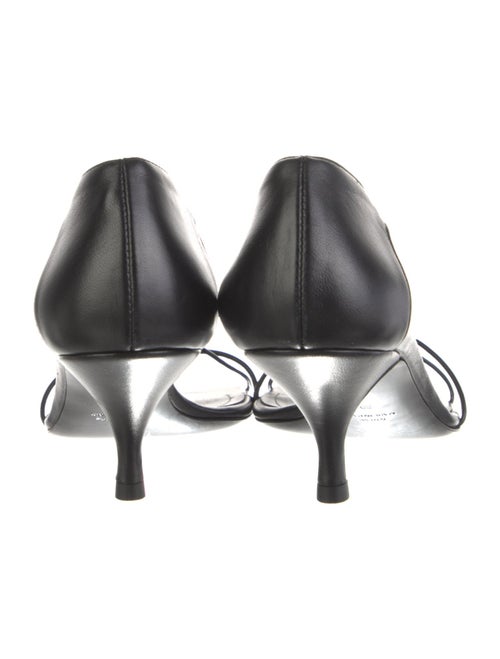 TOTEME Leather T-Strap Pumps