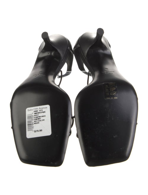 TOTEME Leather T-Strap Pumps