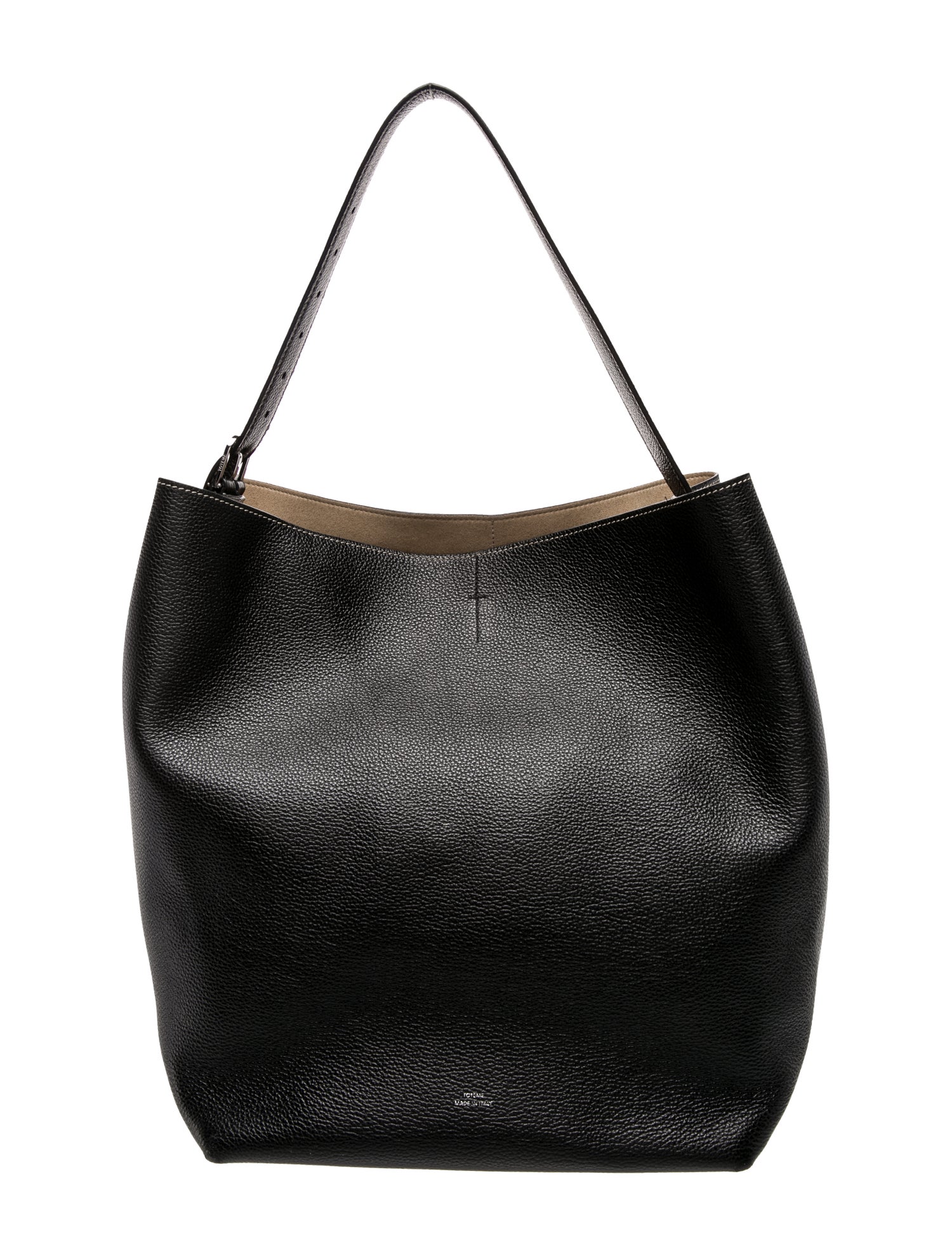 TOTEME Leather Belted Tote