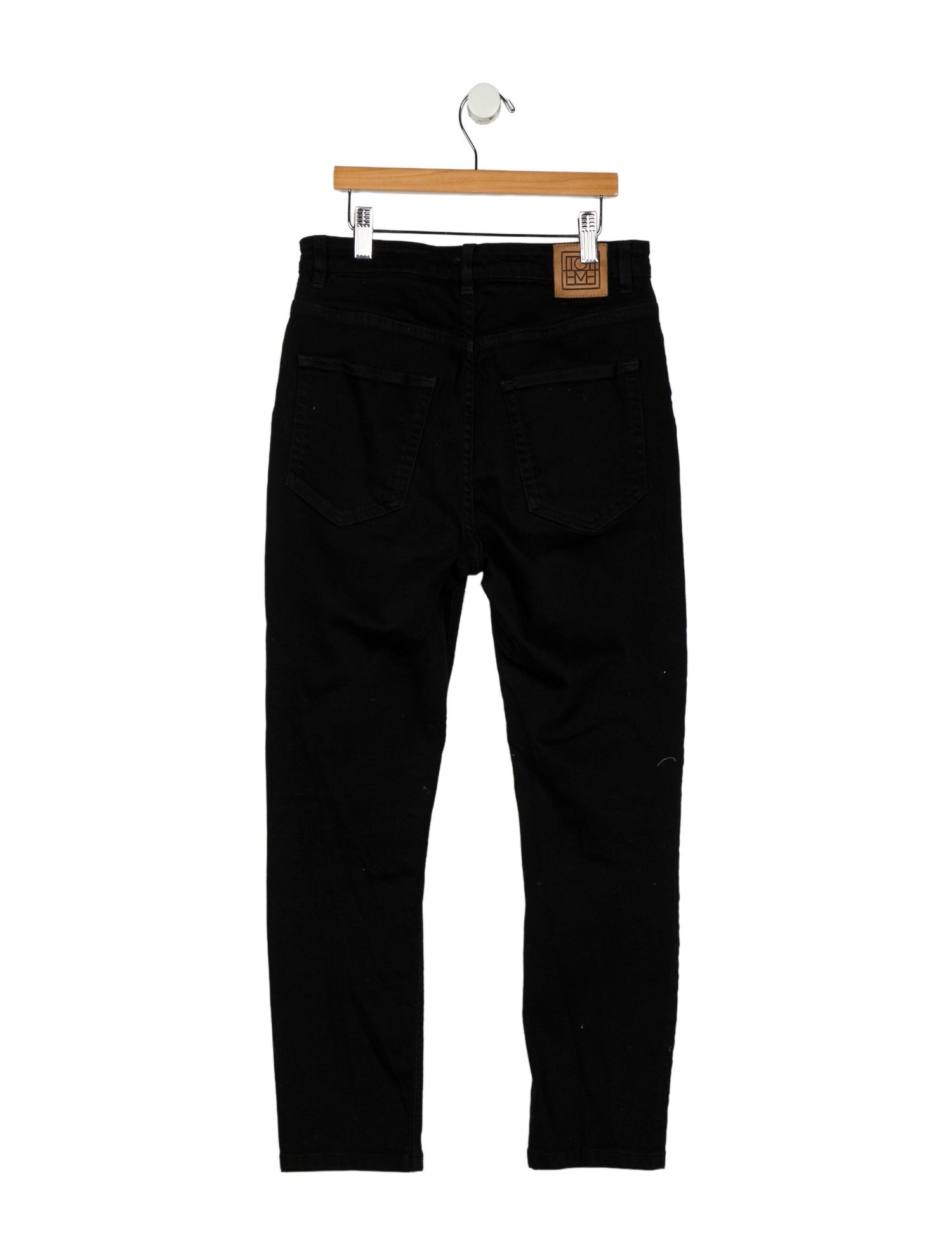 TOTEME High-Rise Straight Leg Jeans