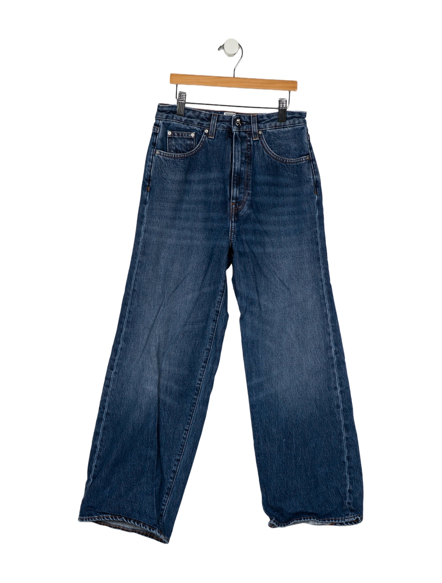 TOTEME High-Rise Wide Leg Jeans