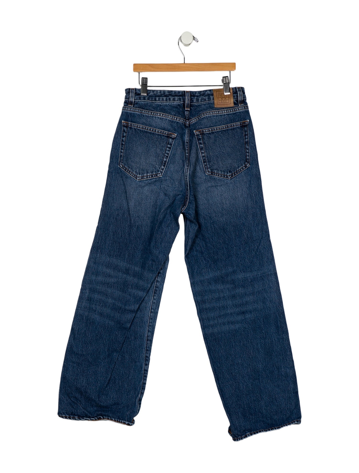 TOTEME High-Rise Wide Leg Jeans