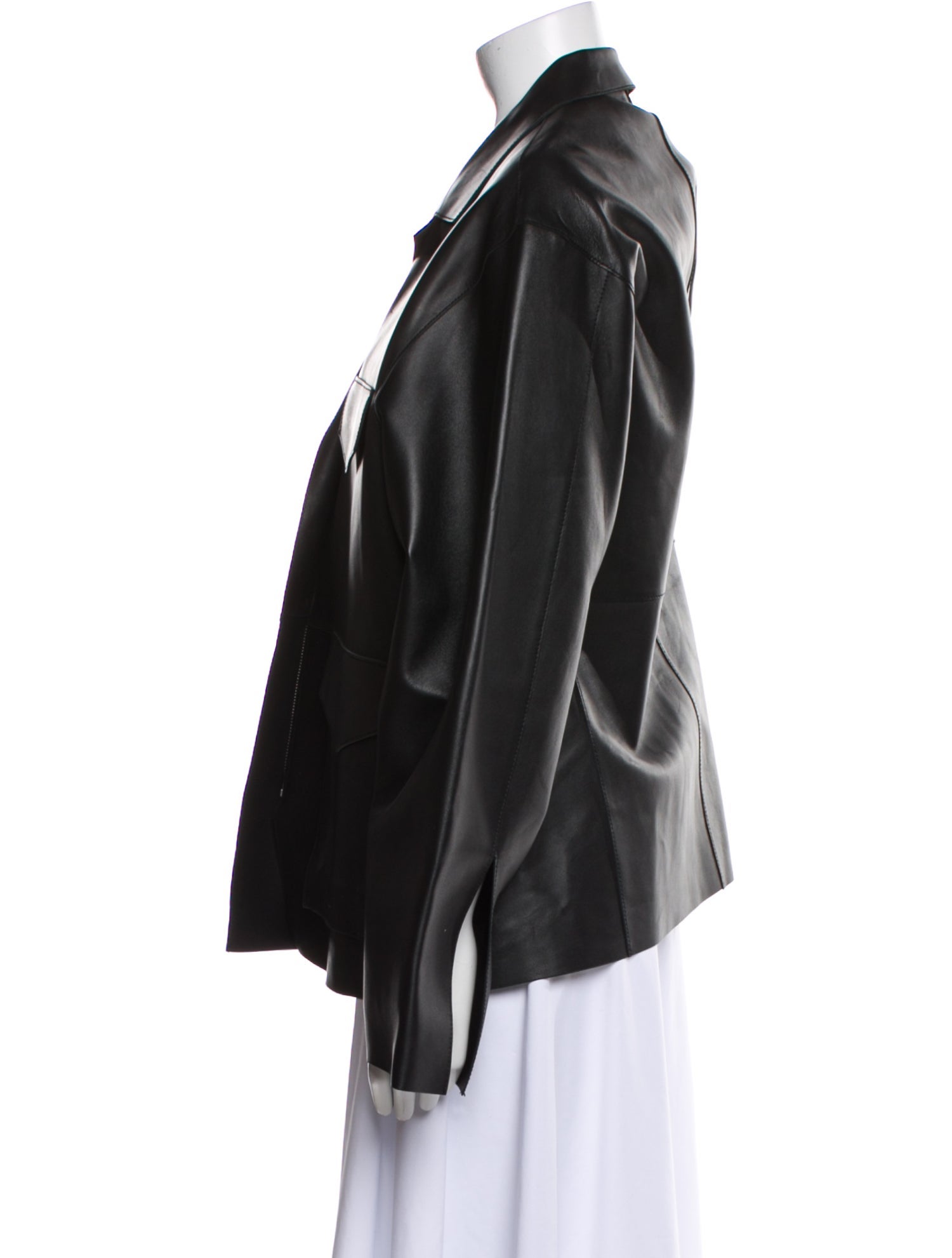 TOTEME Lamb Leather Jacket