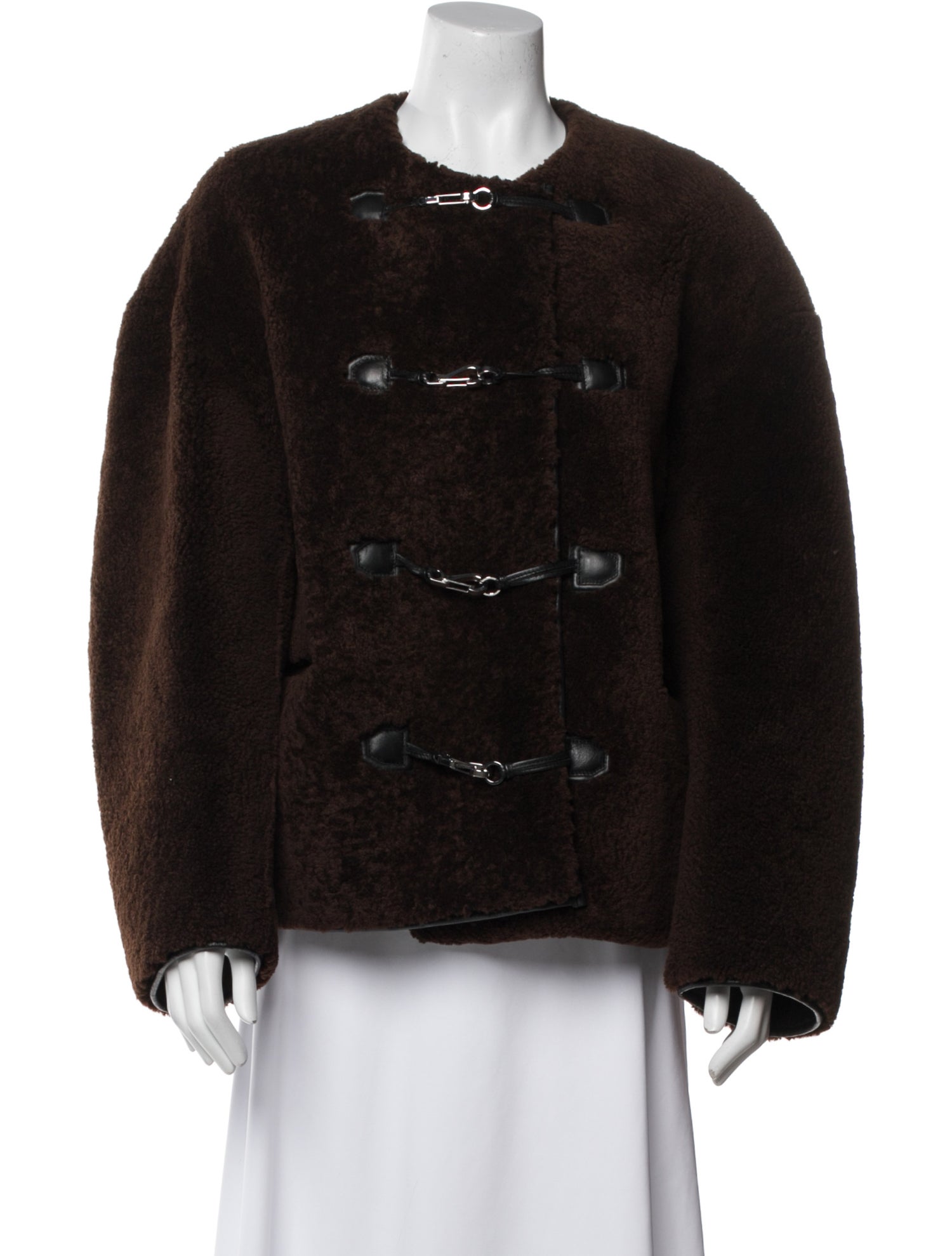 TOTEME Shearling Fur Jacket