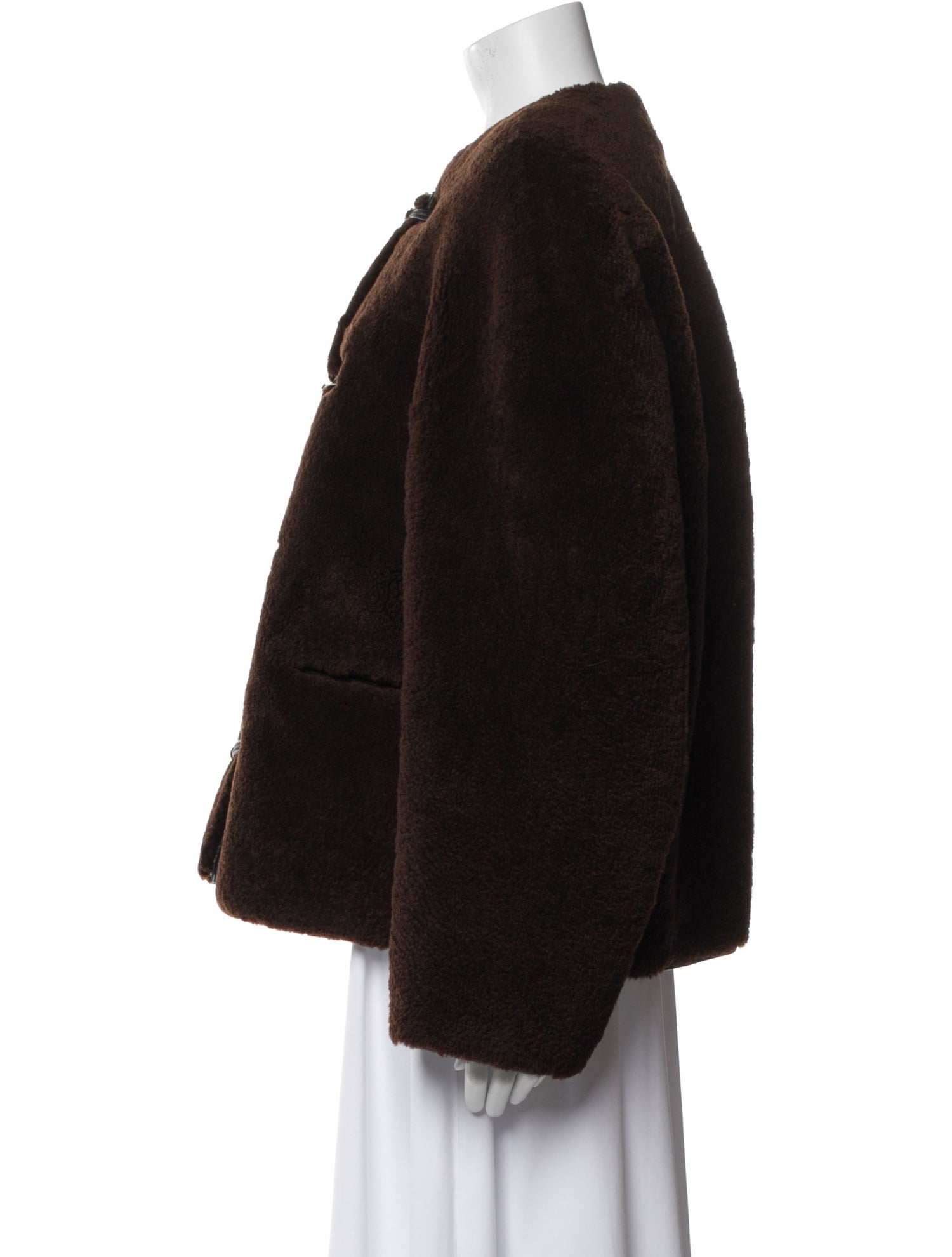 TOTEME Shearling Fur Jacket