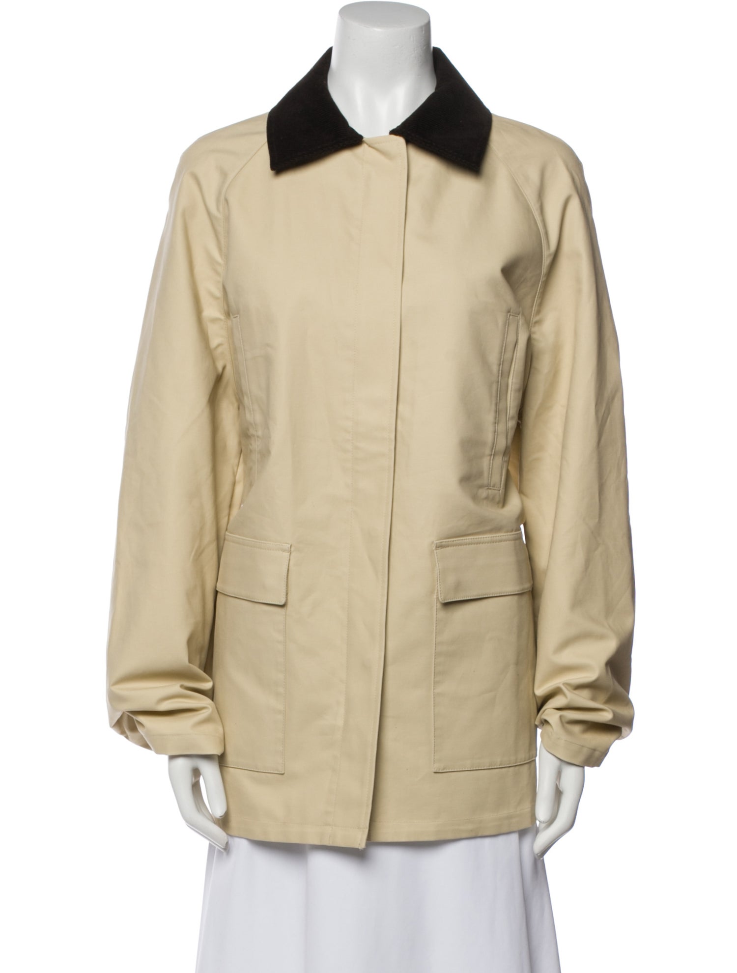 TOTEME Colorblock Pattern Utility Jacket