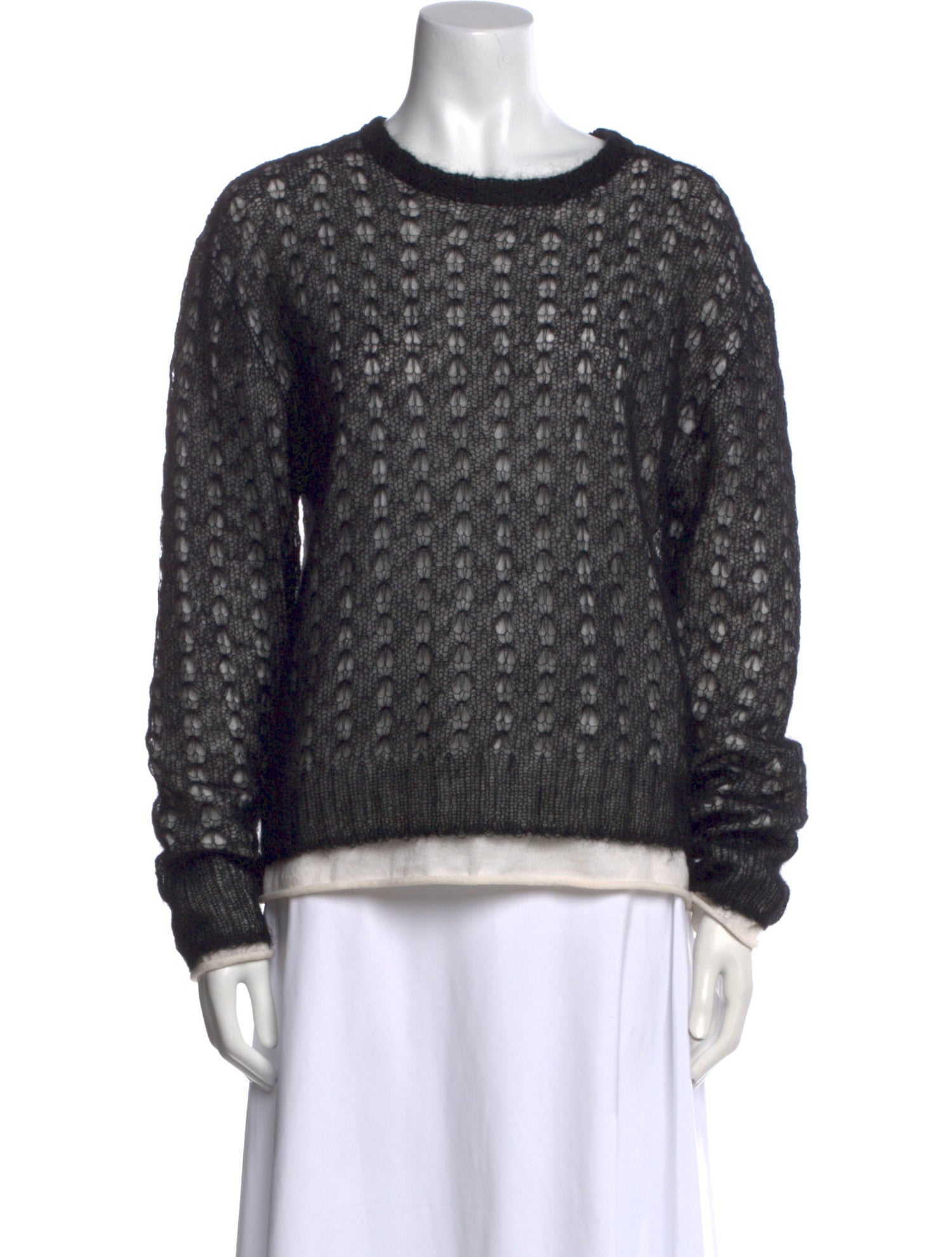 TOTEME Mohair Crew Neck Sweater