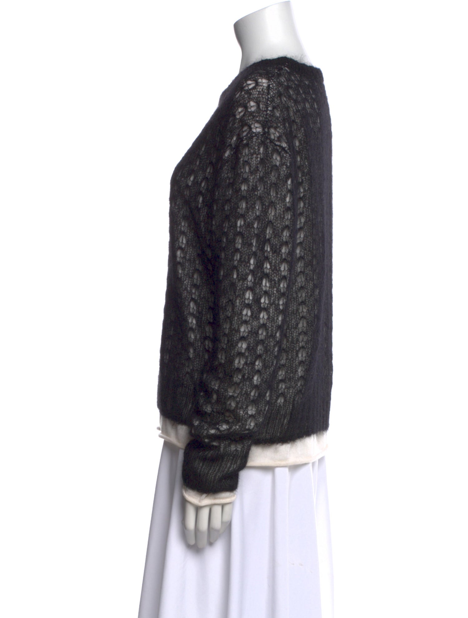 TOTEME Mohair Crew Neck Sweater