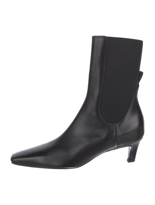 TOTEME Leather Sock Boots