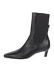 TOTEME Leather Sock Boots
