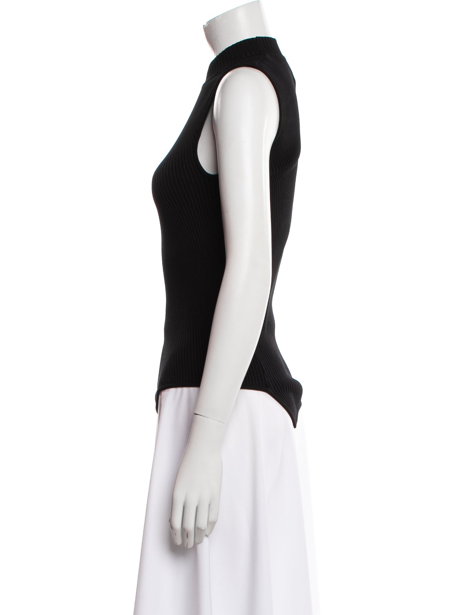 TOTEME Mock Neck Sleeveless Top