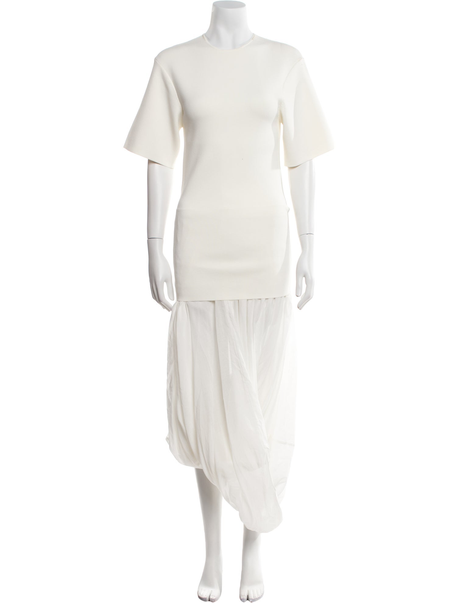 TOTEME Crew Neck Long Dress