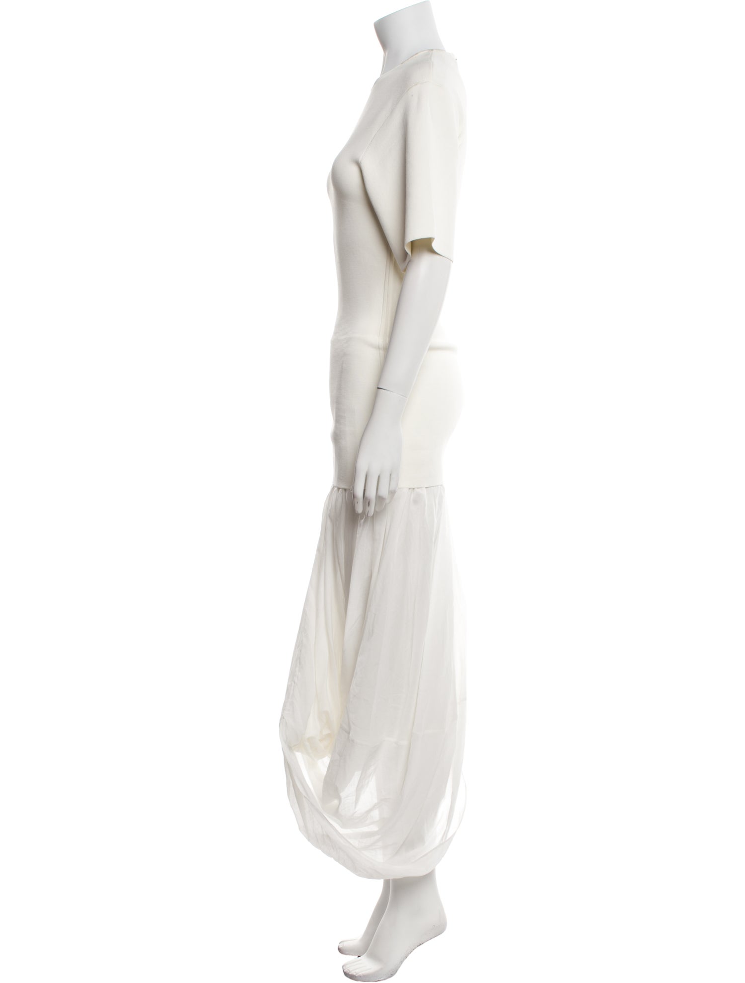 TOTEME Crew Neck Long Dress