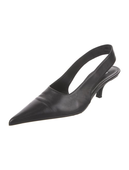 TOTEME Leather Slingback Pumps