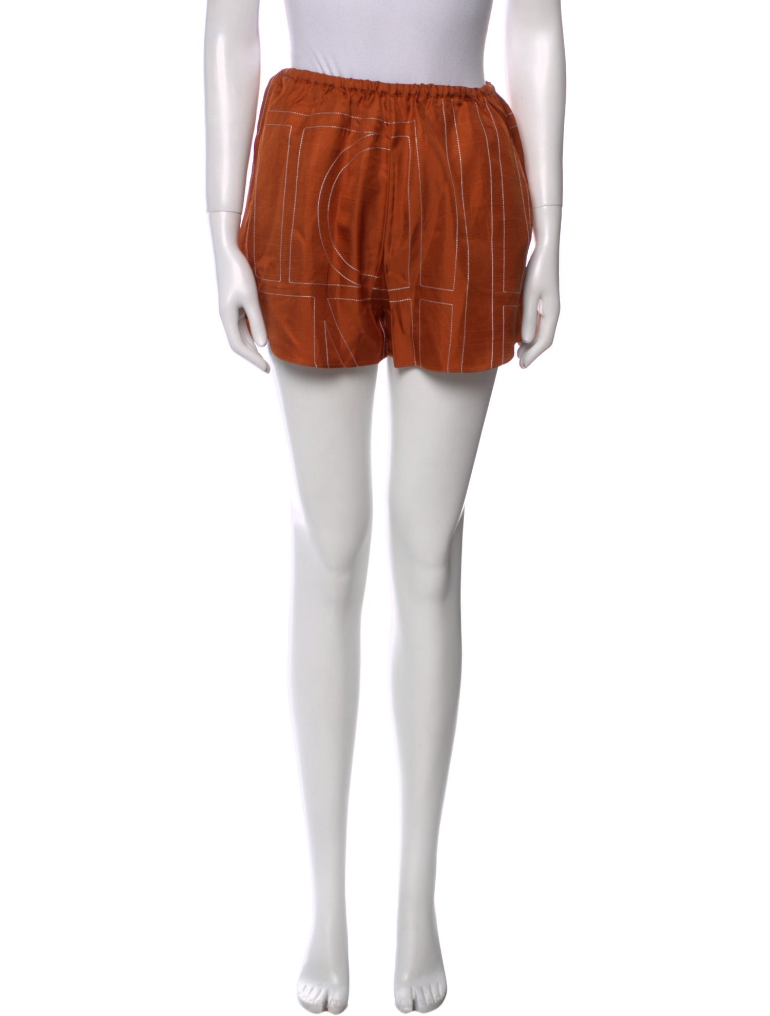 TOTEME Silk Mini Shorts w/ Tags