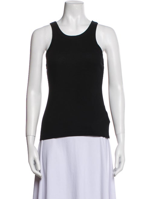 TOTEME Espera Rib Tank Scoop Neck Top