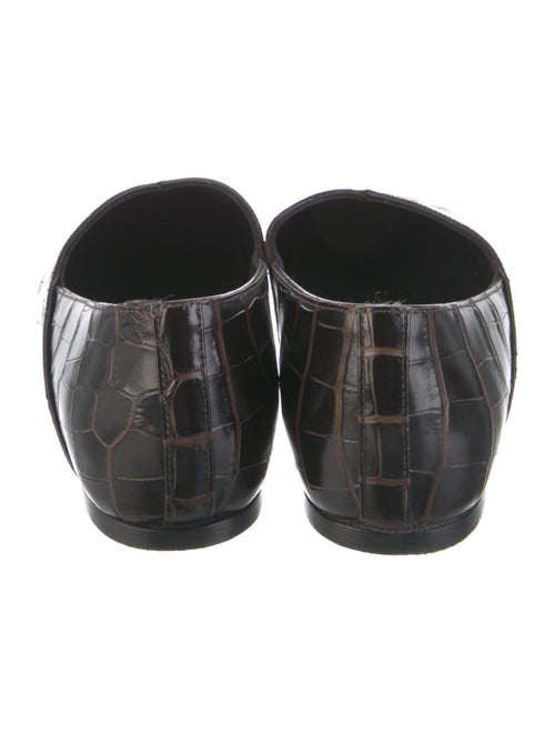 TOTEME Embossed Leather Flats