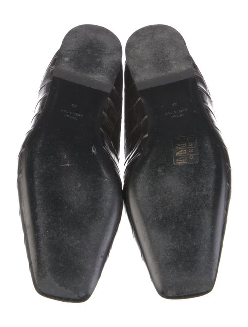 TOTEME Embossed Leather Flats