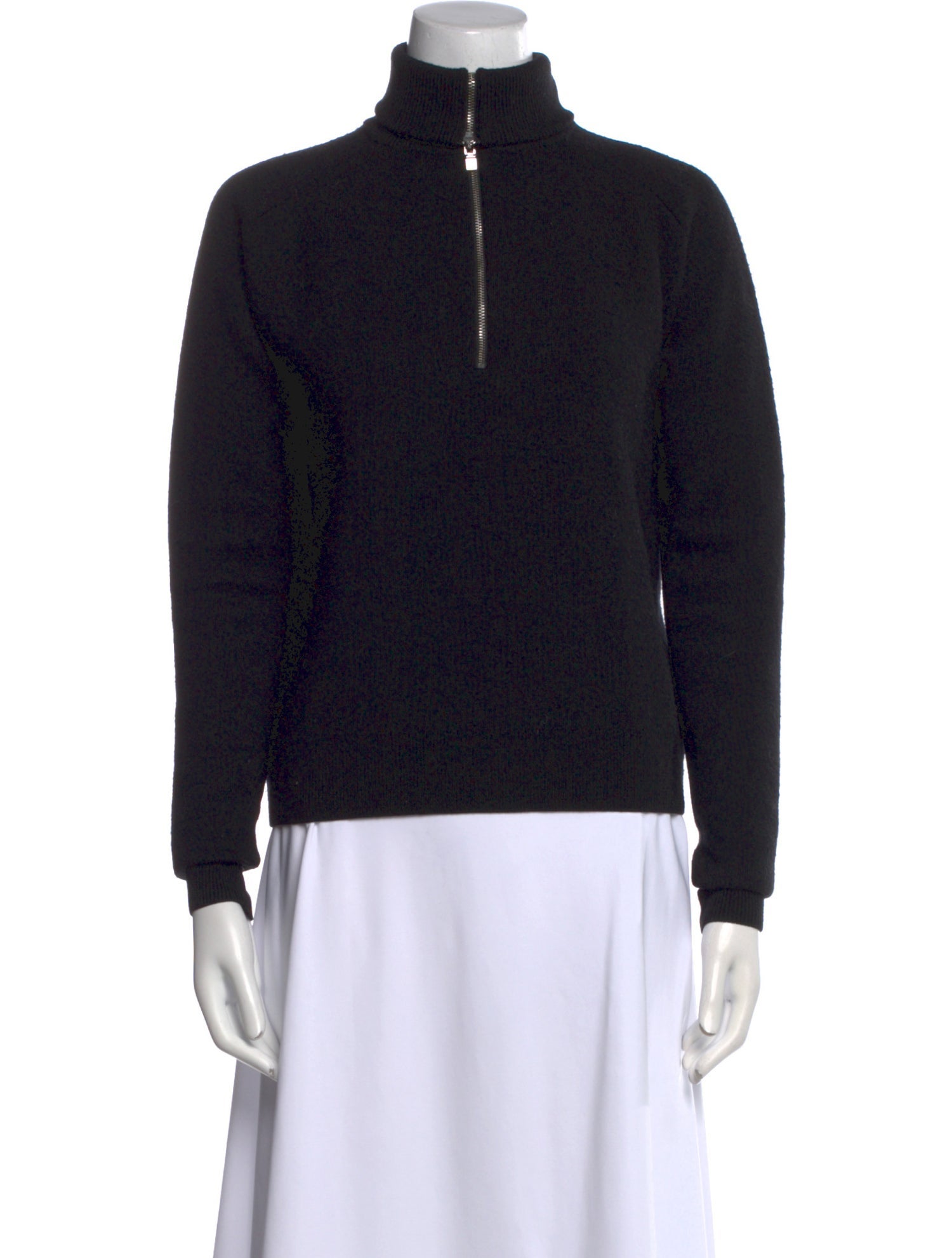 TOTEME Merino Wool Turtleneck Sweatshirt