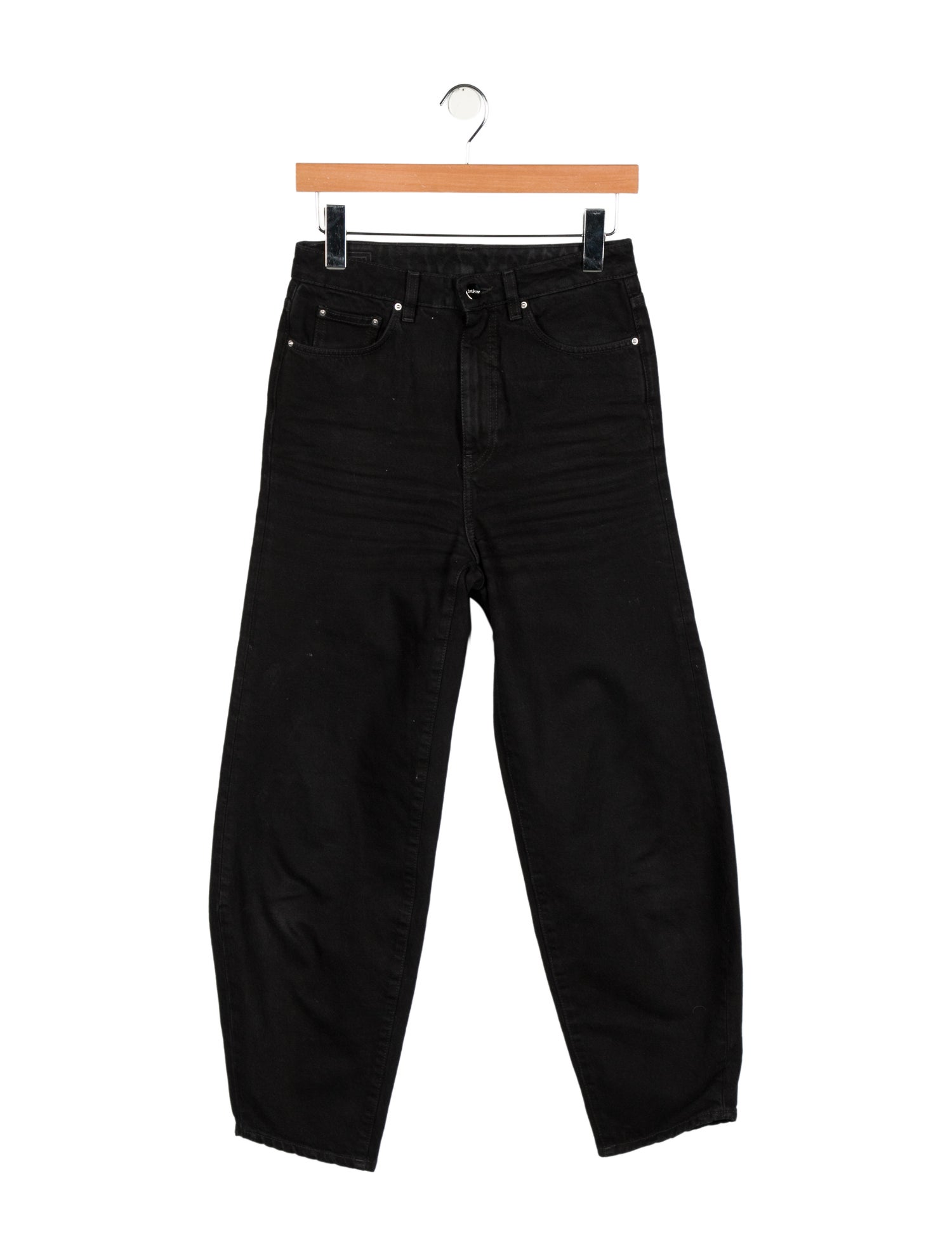 TOTEME Barrel Leg Straight Leg Jeans