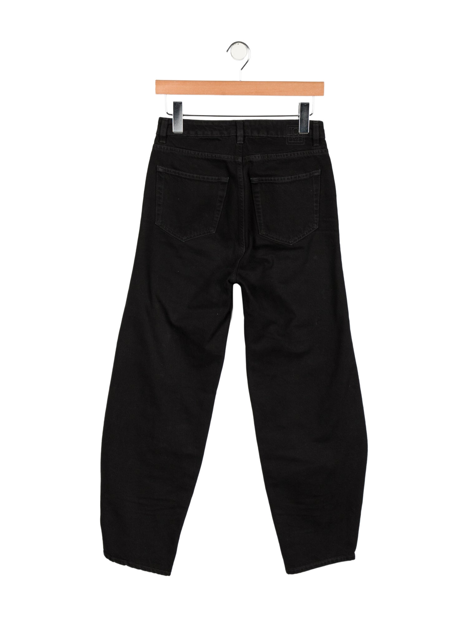 TOTEME Barrel Leg Straight Leg Jeans