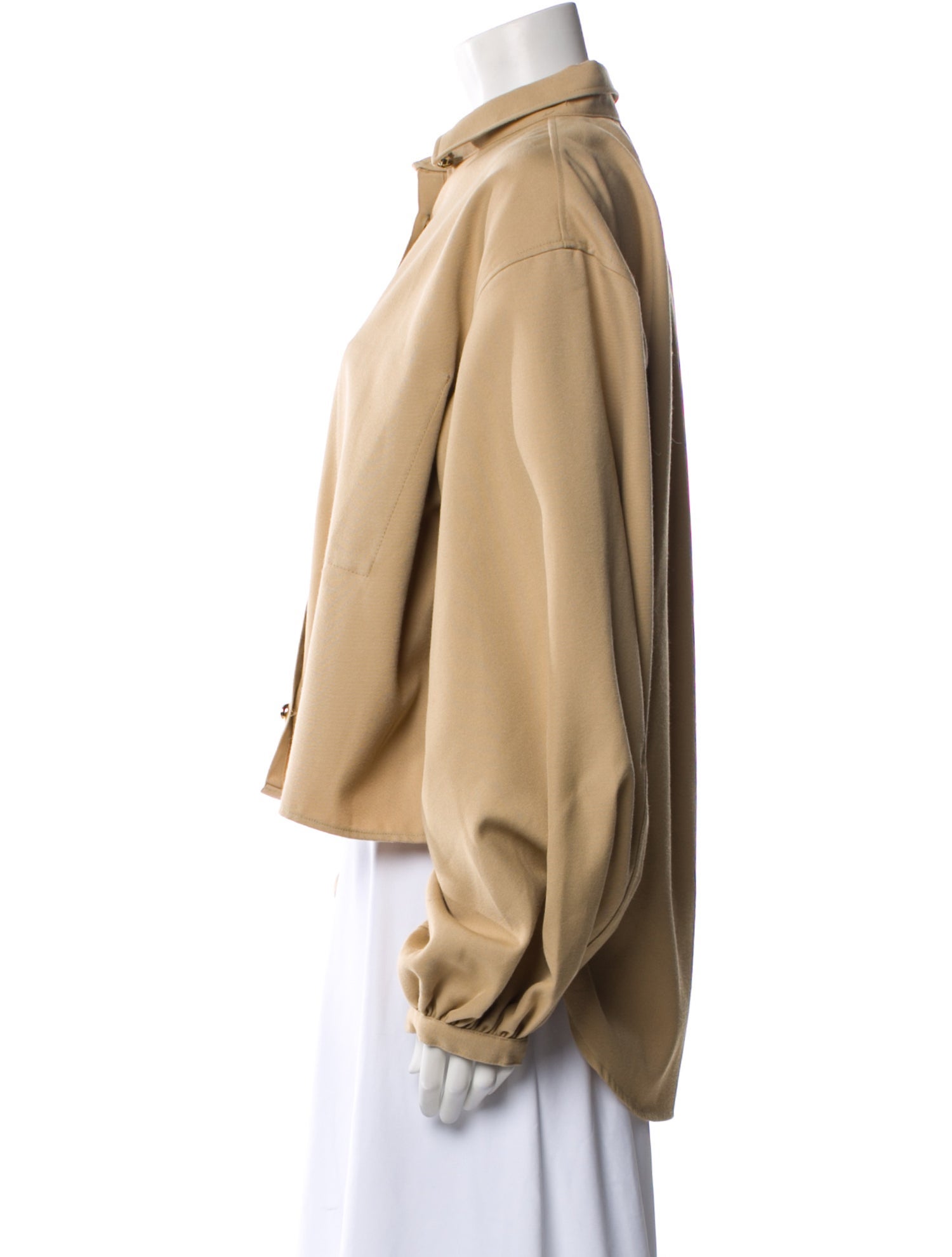 TOTEME Novale Long Sleeve Button-Up Top