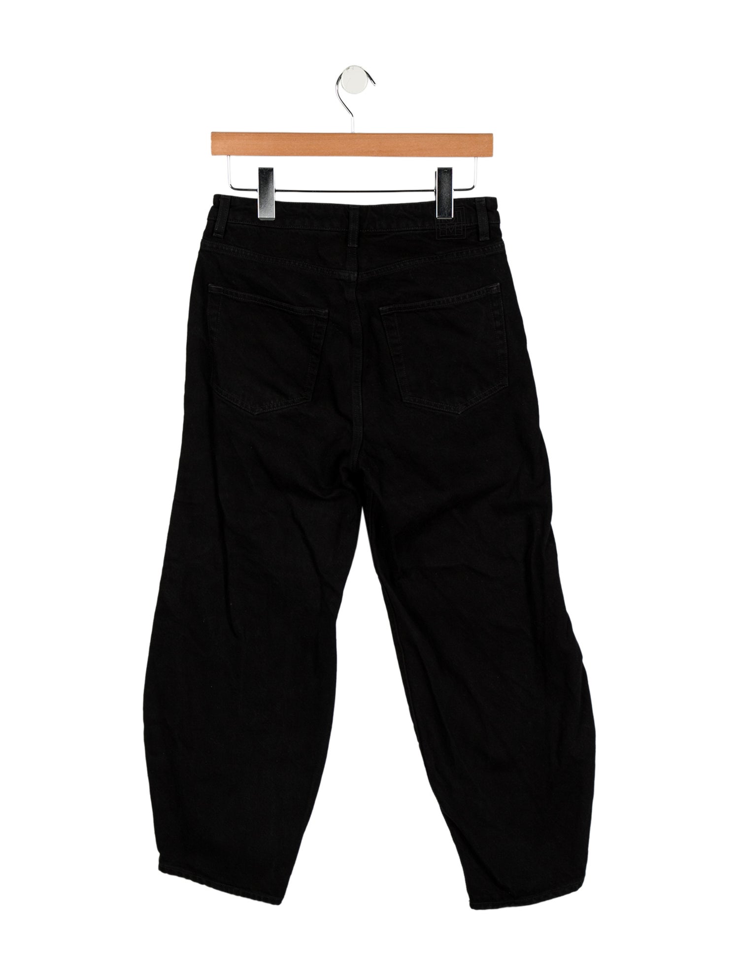 TOTEME Barrel Leg Straight Leg Jeans