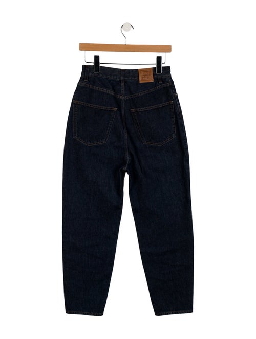 TOTEME Tapered Leg Denim Straight Leg Jeans