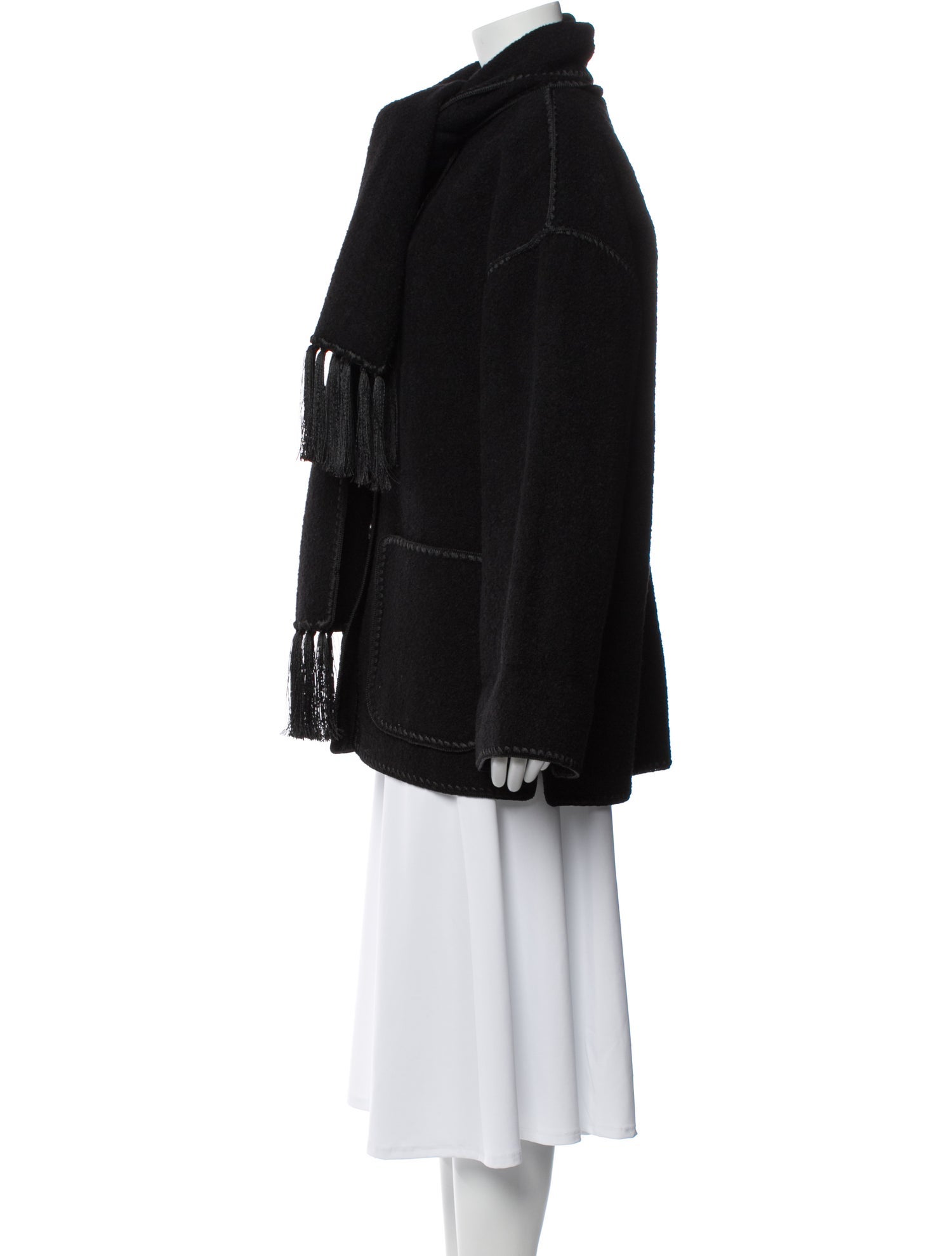 TOTEME Scarf Wool Coat w/ Tags