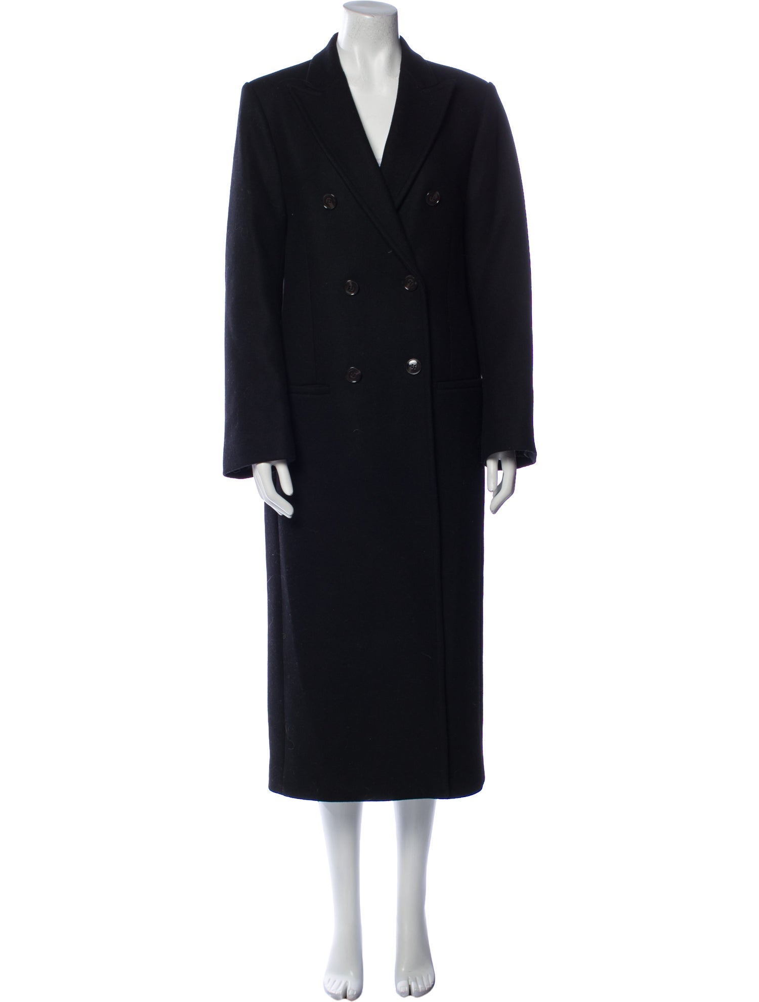 TOTEME Tailored Overcoat Wool Coat