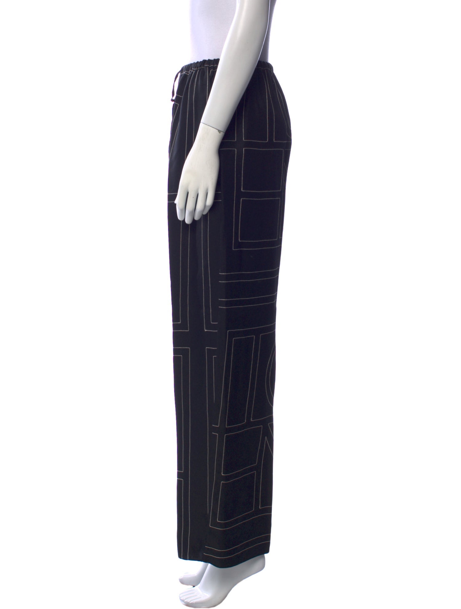 TOTEME Silk Wide Leg Pants