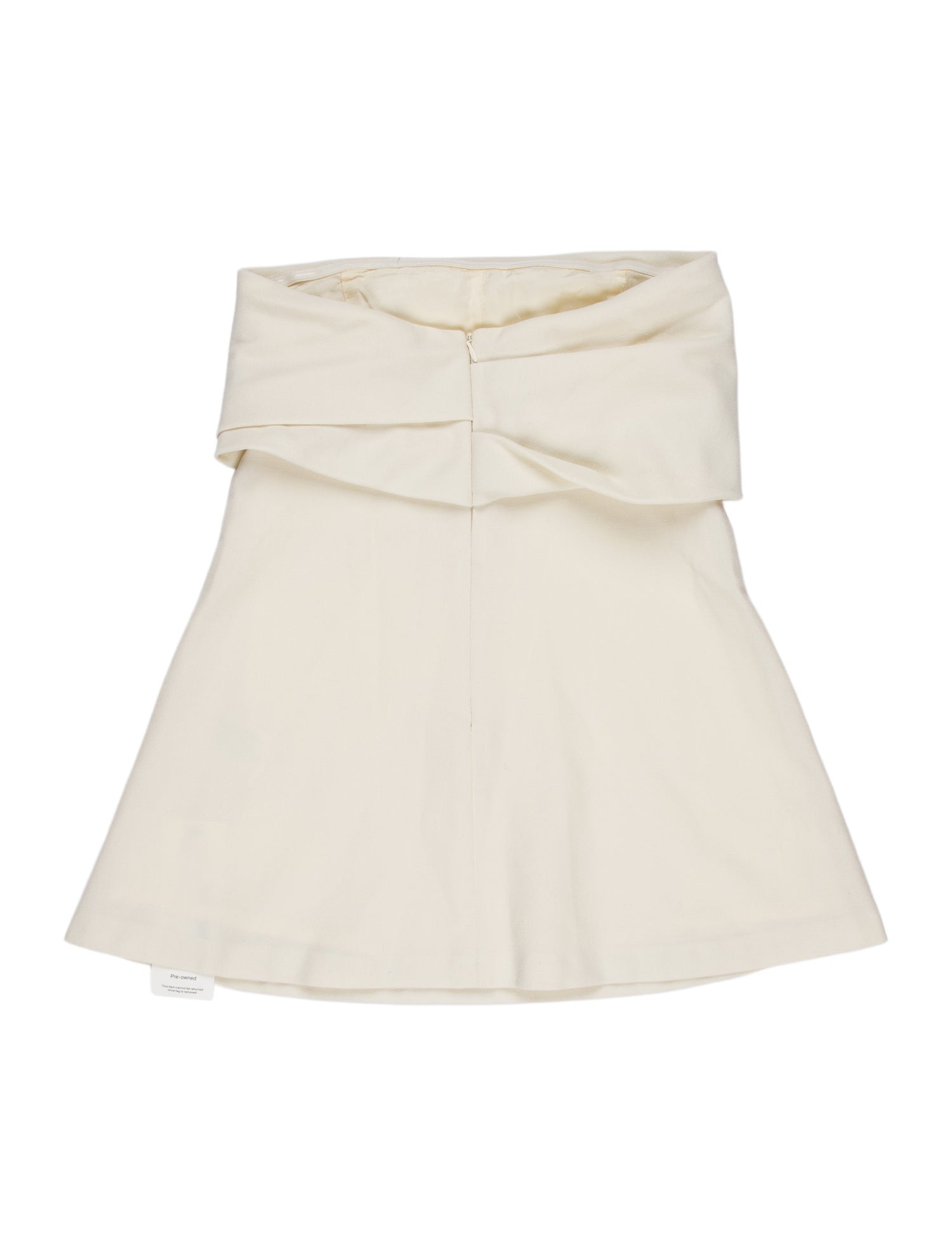 TOTEME Strapless Crop Top