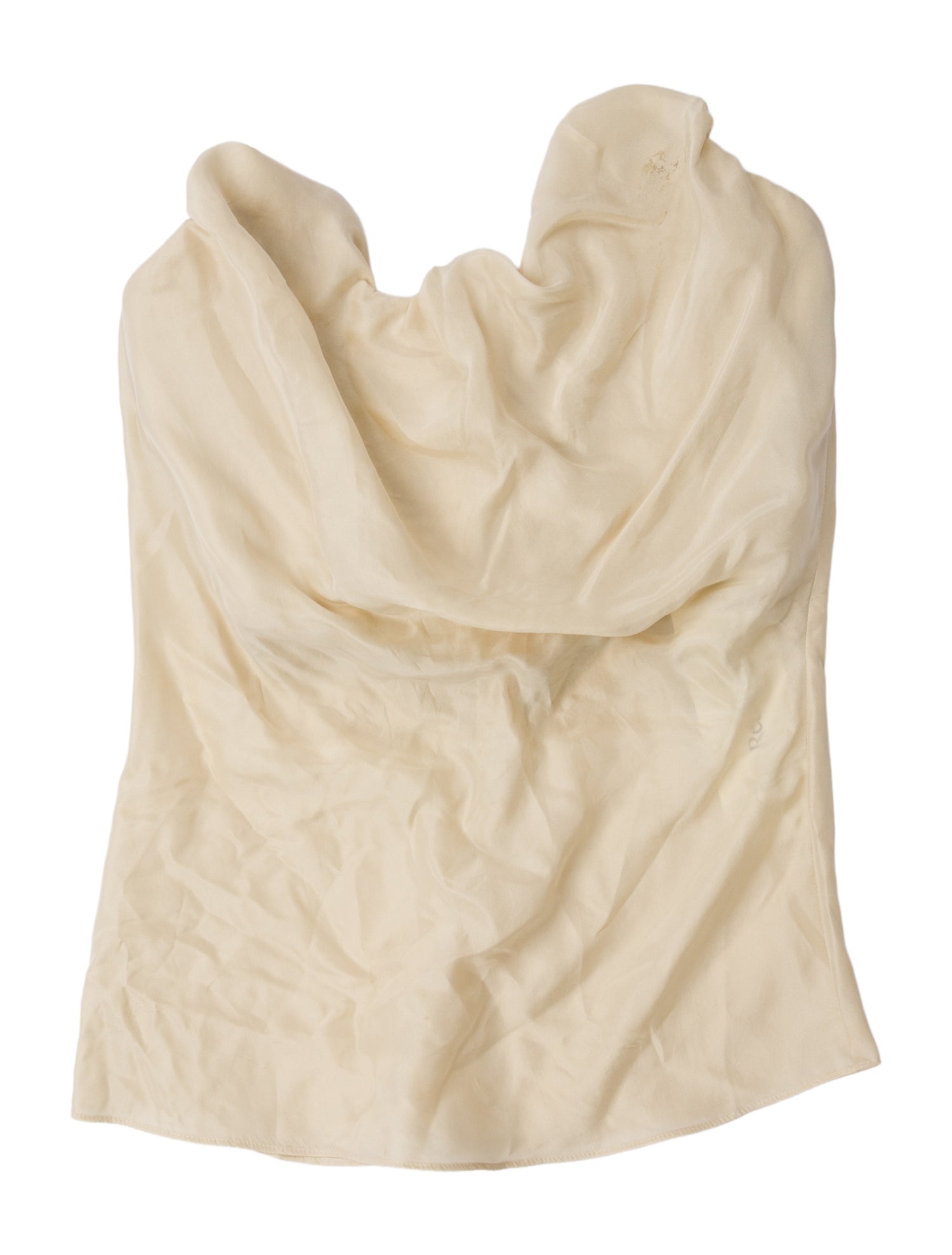 TOTEME Moulage Tube Top Silk Top