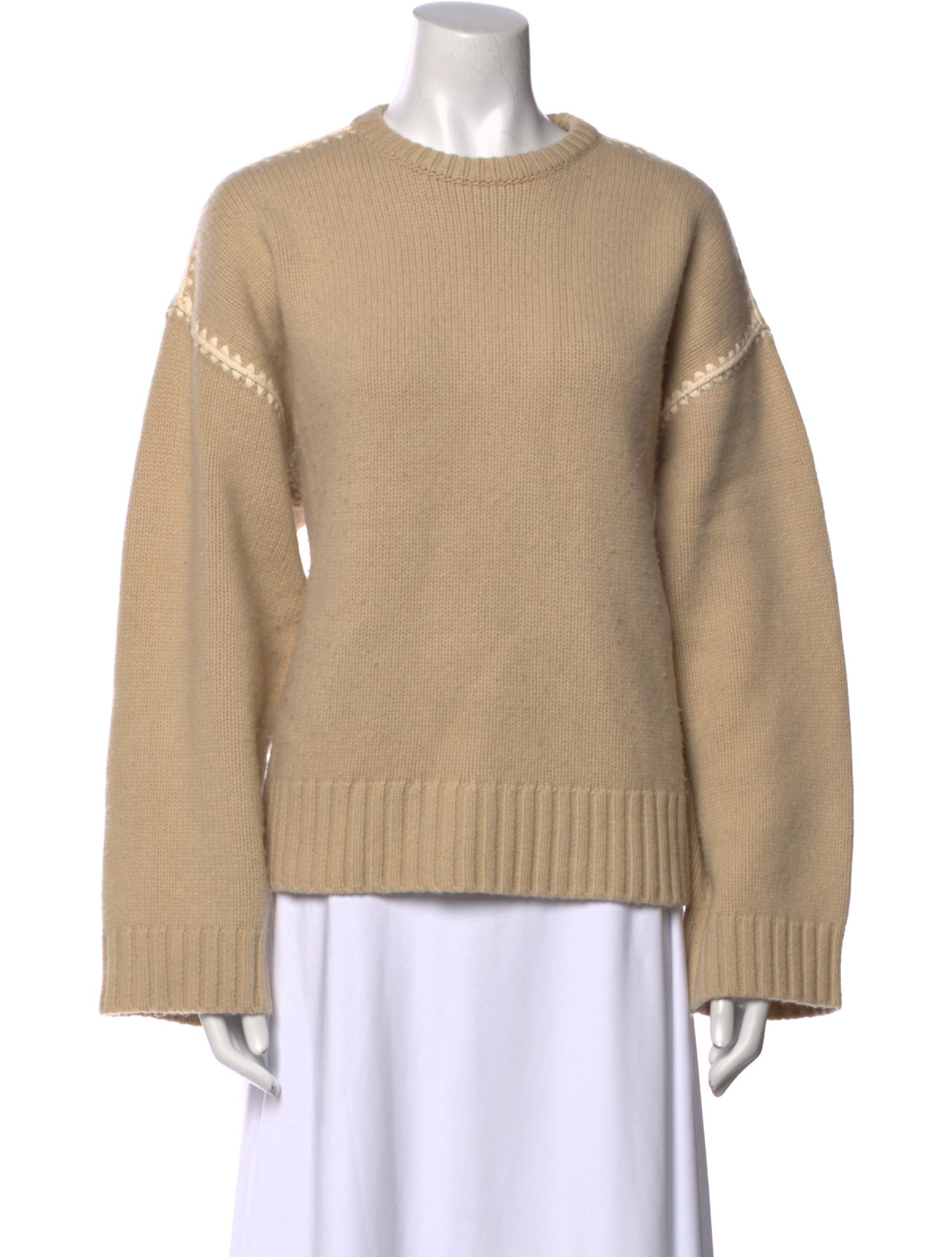 TOTEME Wool Crew Neck Sweater