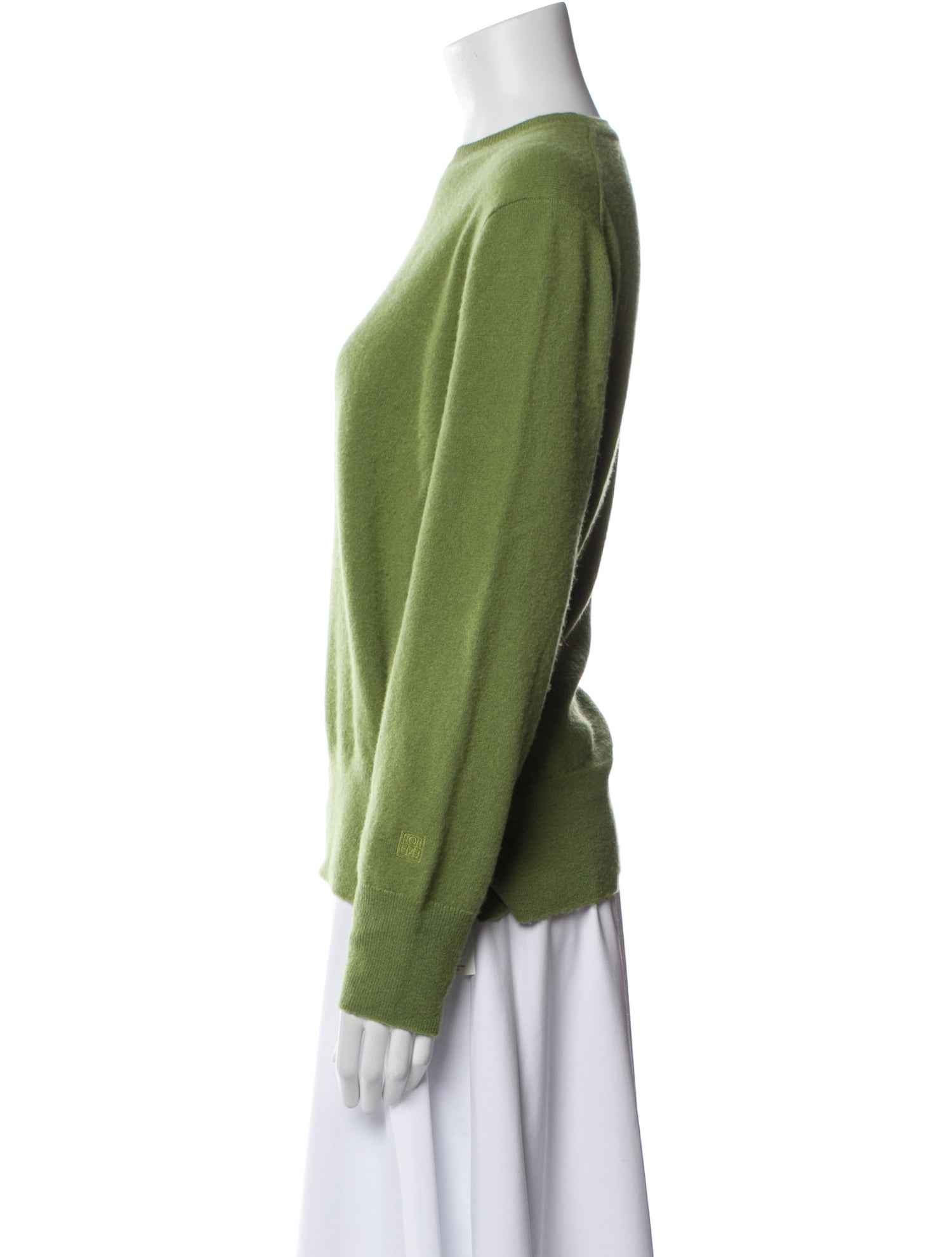 TOTEME Cre Neck Cashmere Knit Cashmere Sweater