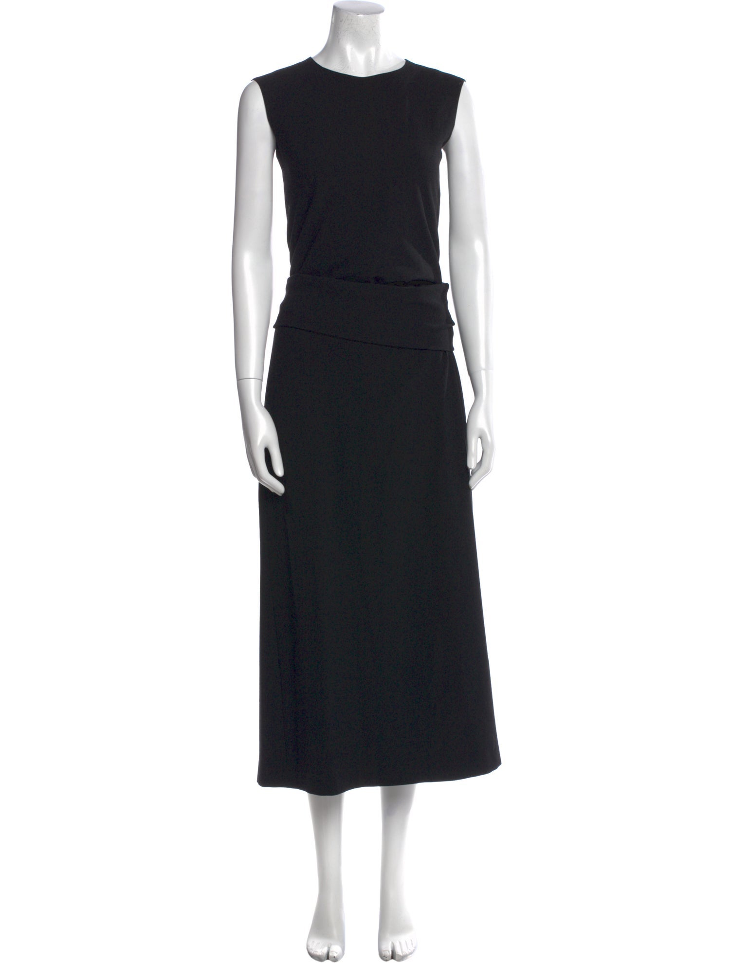 TOTEME Crew Neck Long Dress