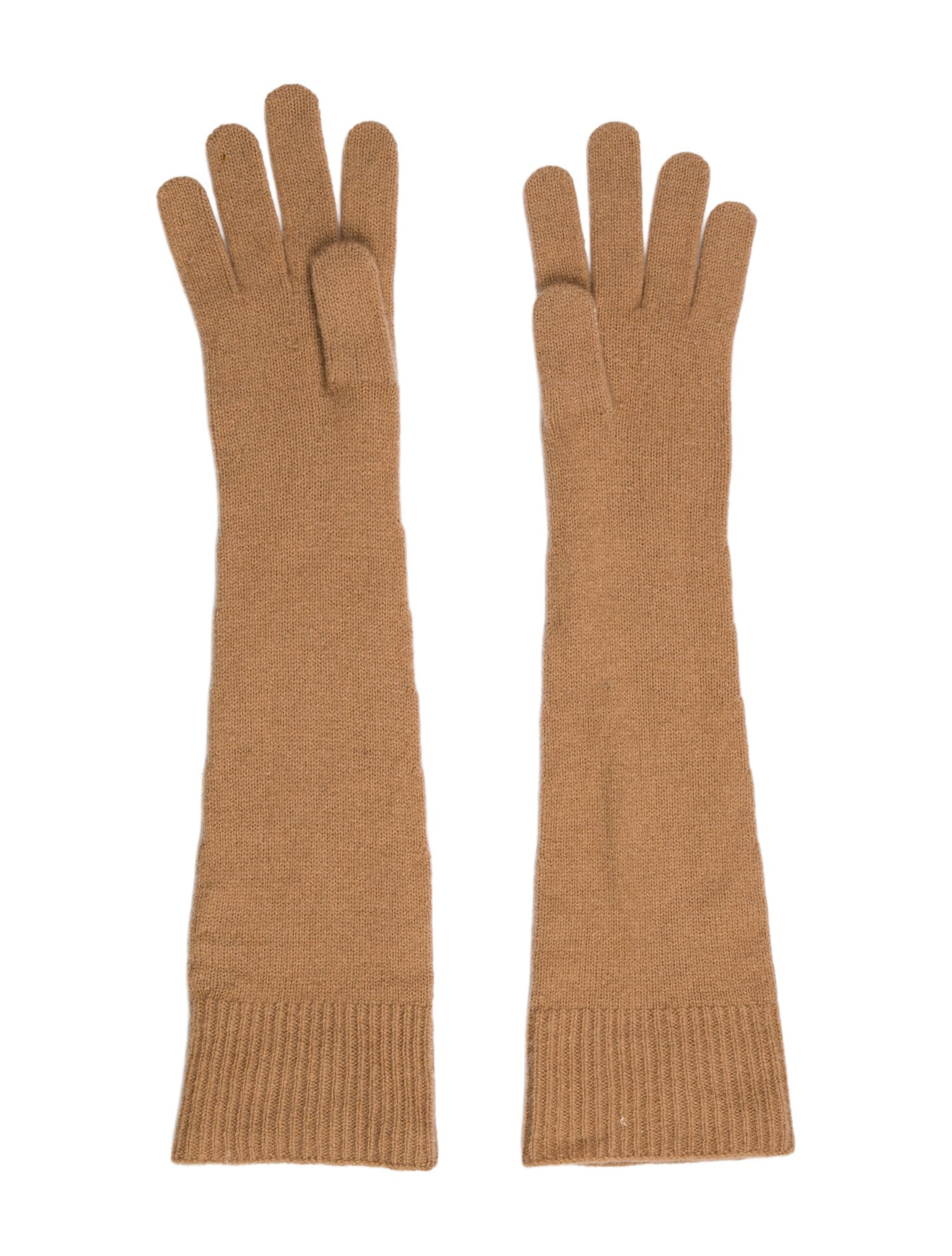 TOTEME Long Wool Knit Gloves