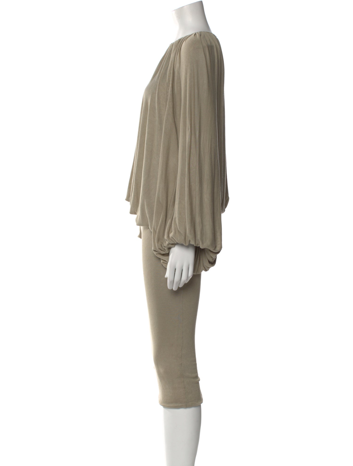 TOTEME Bateau Neckline Long Dress