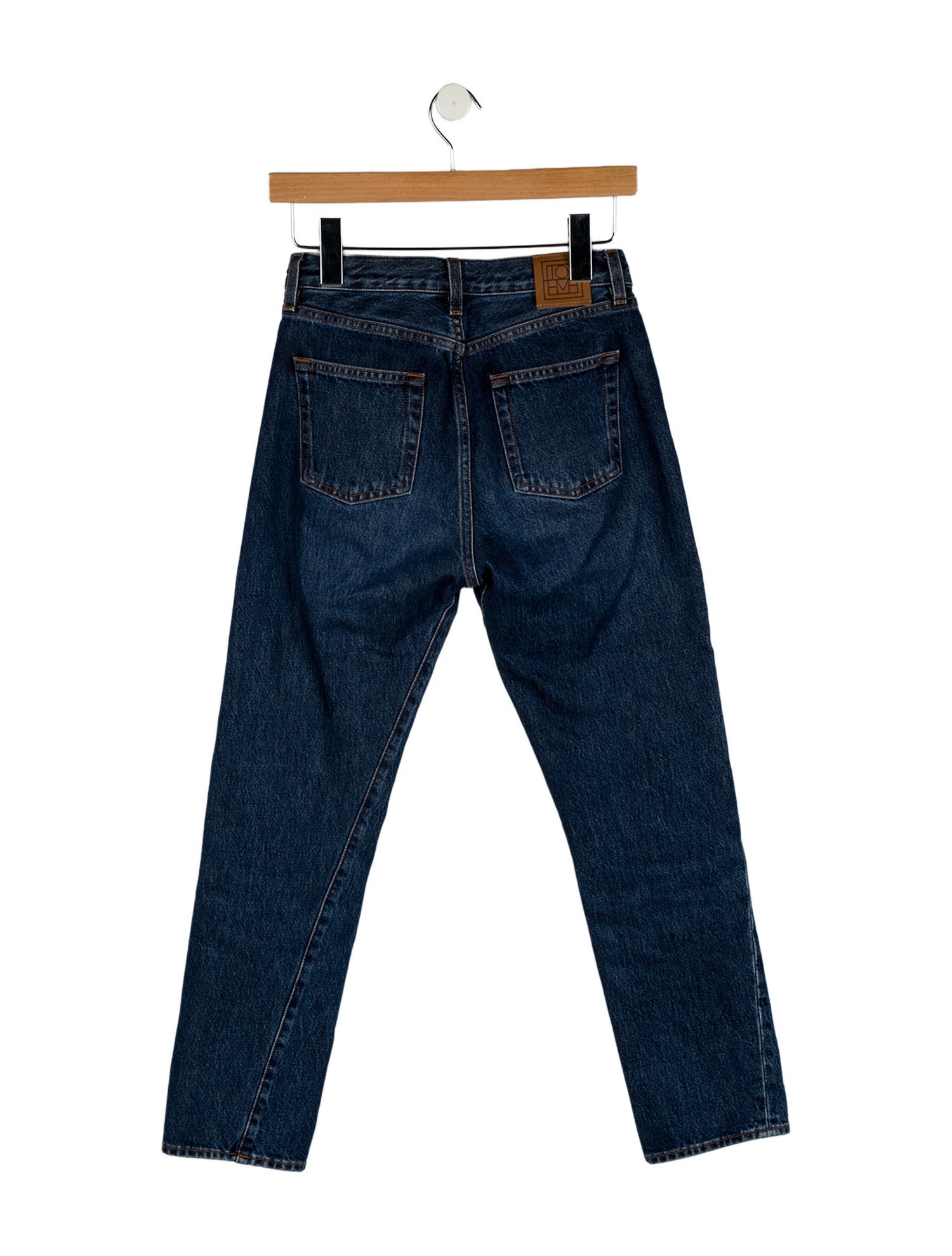 TOTEME High-Rise Straight Leg Jeans