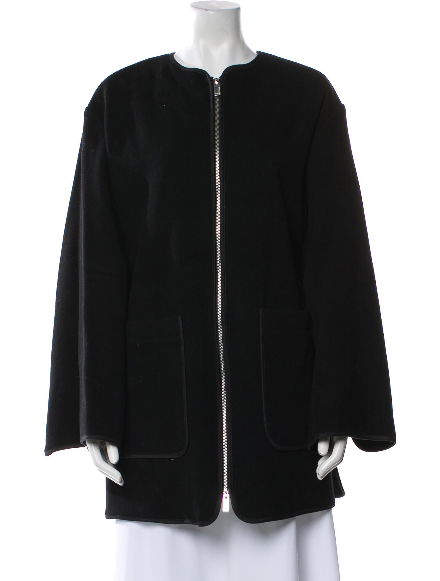 TOTEME Felted Wool Jacket Wool Coat