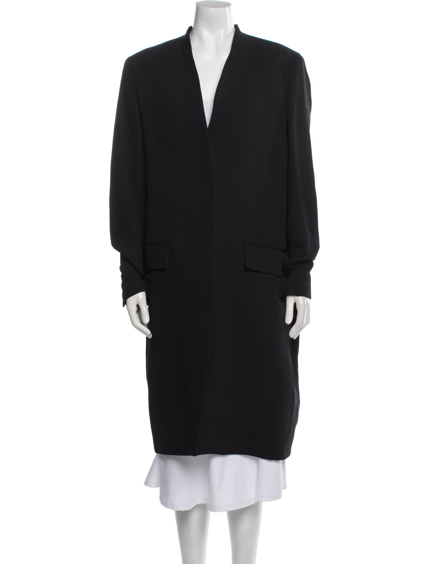 TOTEME Deep Pleat Coat Wool Coat