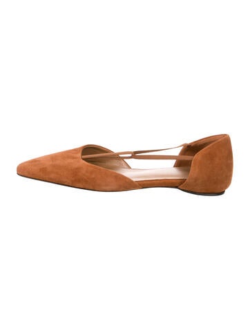 Toteme Flats Suede D'Orsay 5