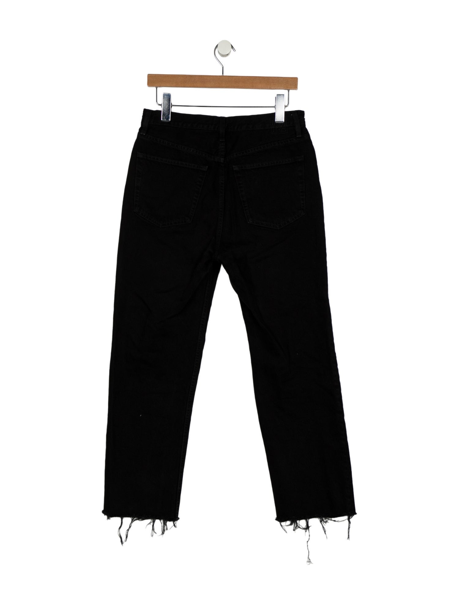 TOTEME High-Rise Straight Leg Jeans