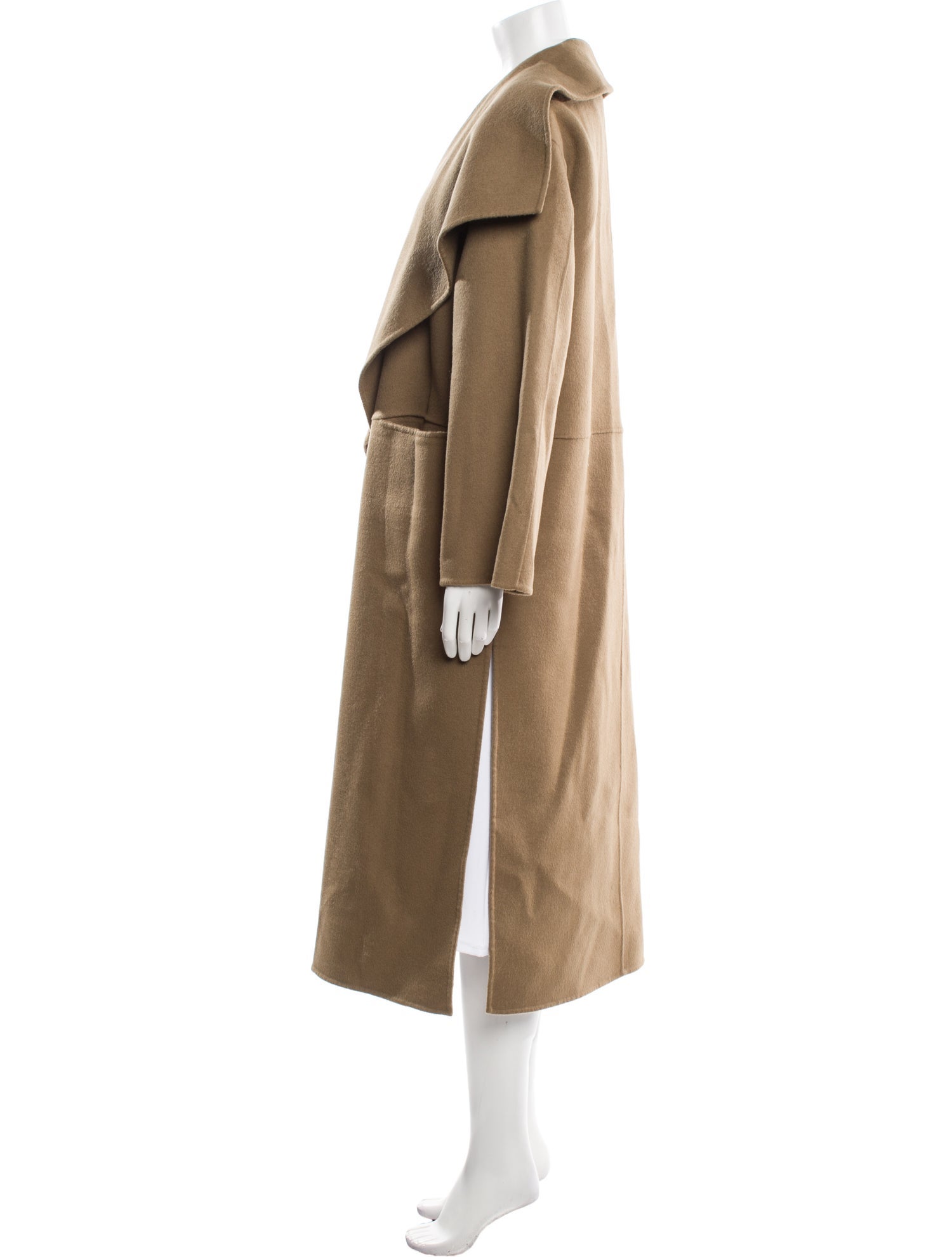 TOTEME Signature Double Wool Faux Fur Coat w/ Tags