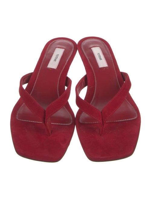 TOTEME Suede Slides