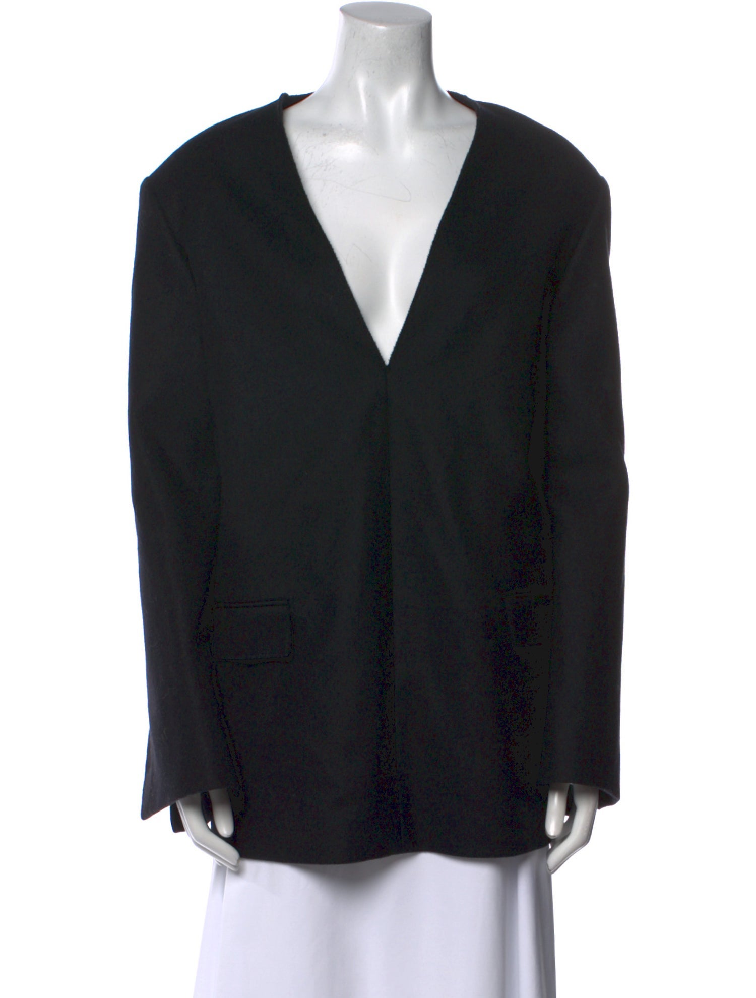 TOTEME Wool V-Neck Blouse