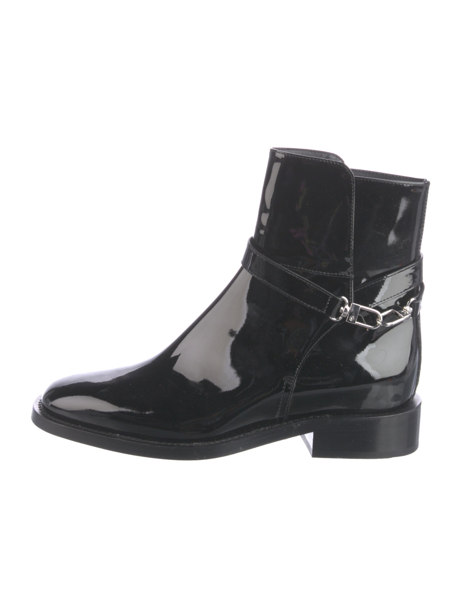 TOTEME Patent Leather Rain Boots