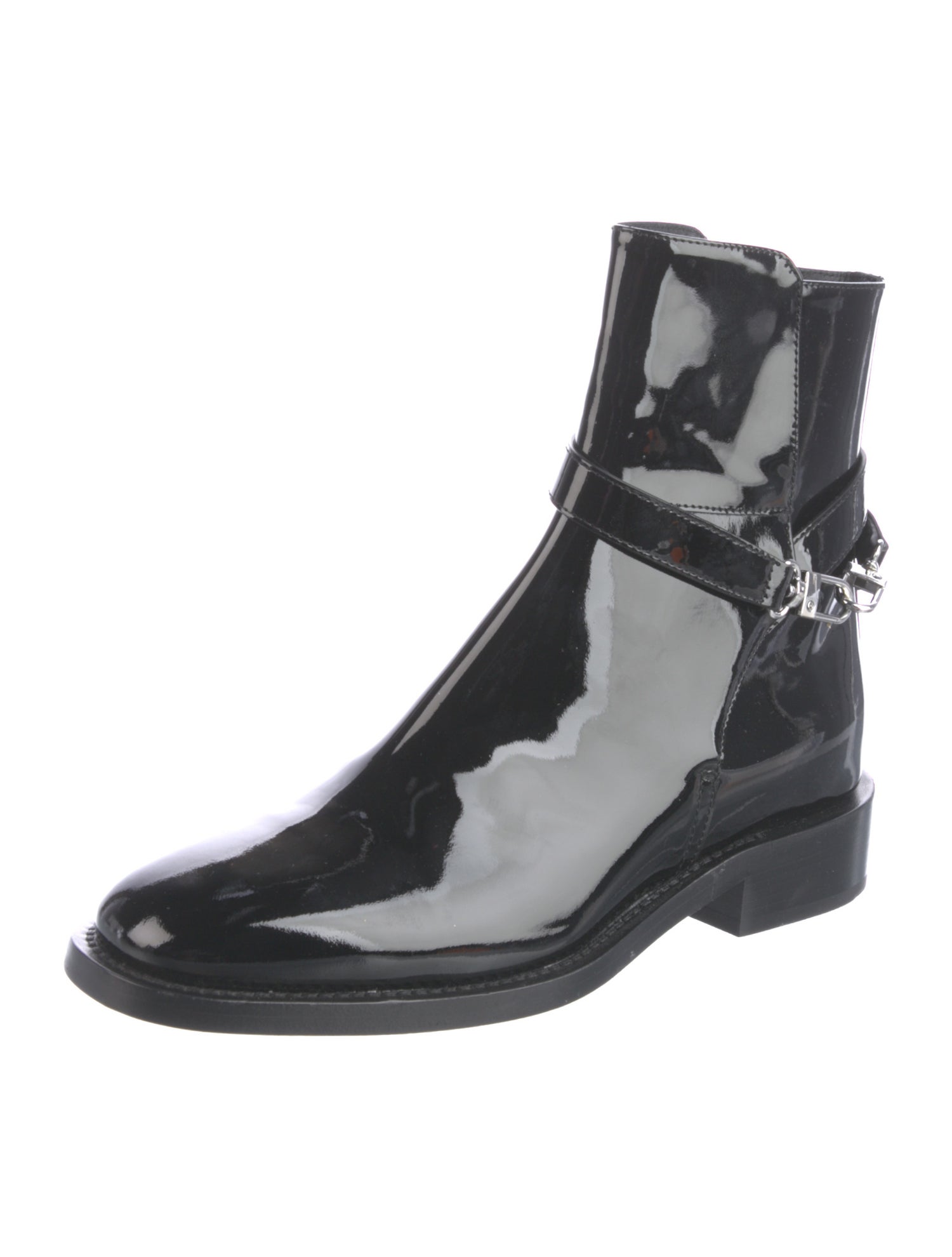 TOTEME Patent Leather Rain Boots