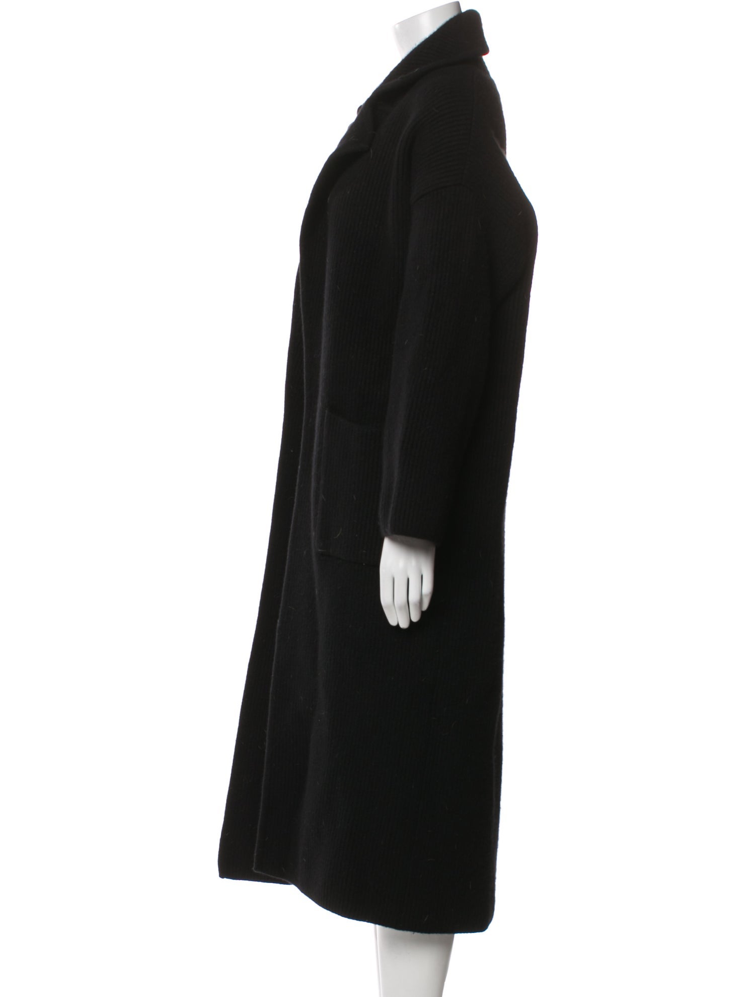 TOTEME Wool Faux Fur Coat