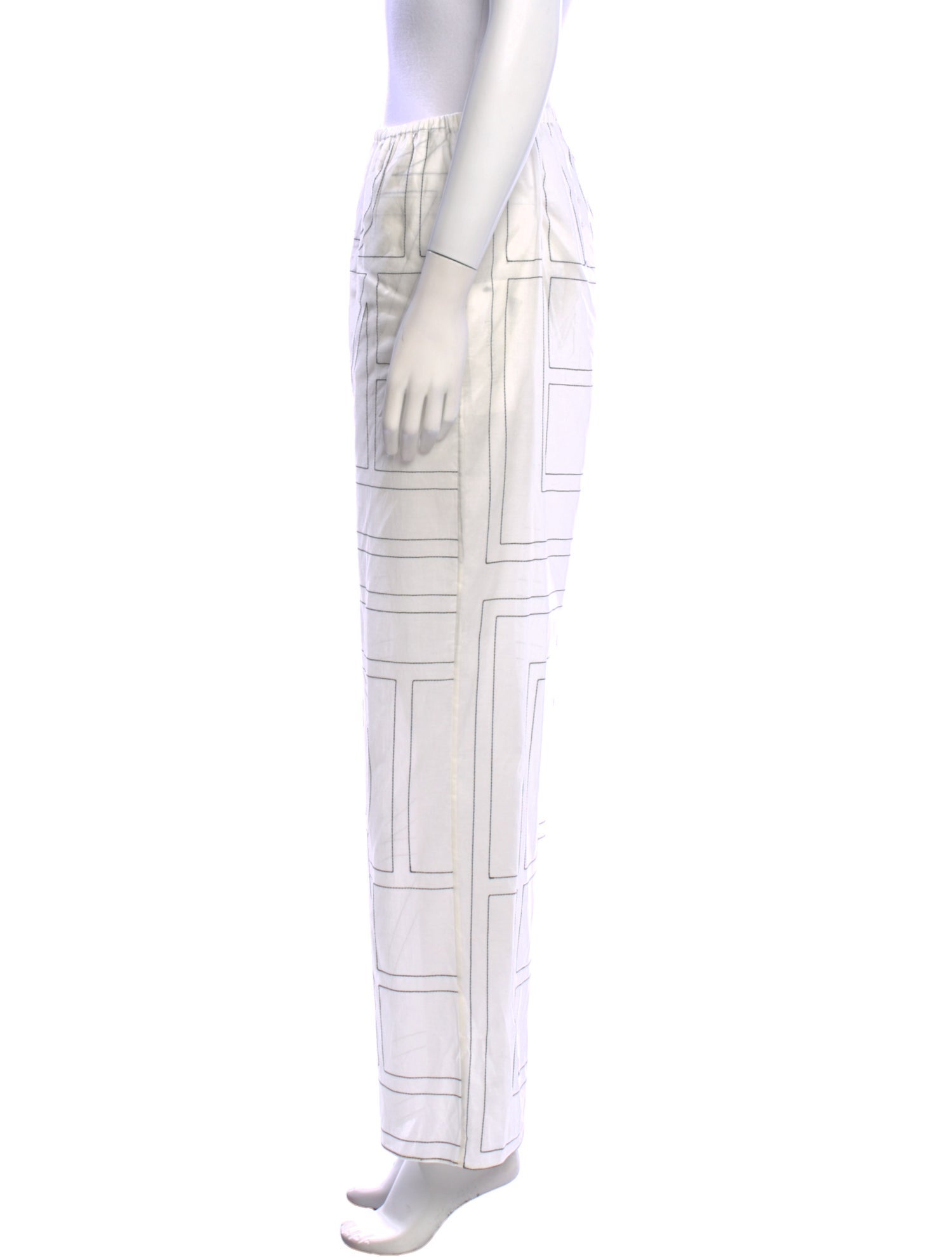 TOTEME Monogram PJ Bottom Pajamas